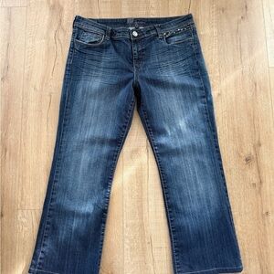 Kut from the Kloth Dark Blue Flare Jeans